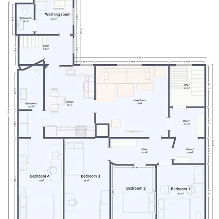 Spacious 4br Near Downtown&ocean *